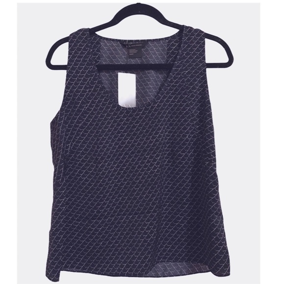 2/$30 NEW Armani Exchange Blouse NEW WITH TAGS Layering Blouse Size S - Picture 4 of 8